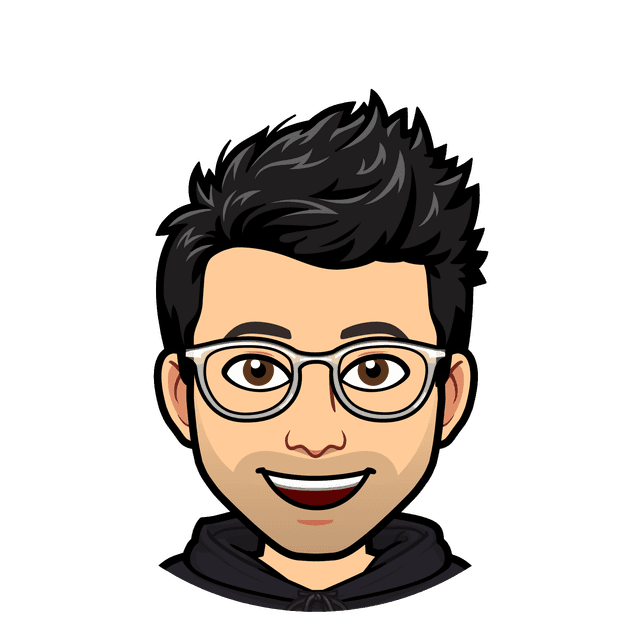 smiling bitmoji face